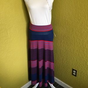 Lularoe | Stripe Maxi Skirt